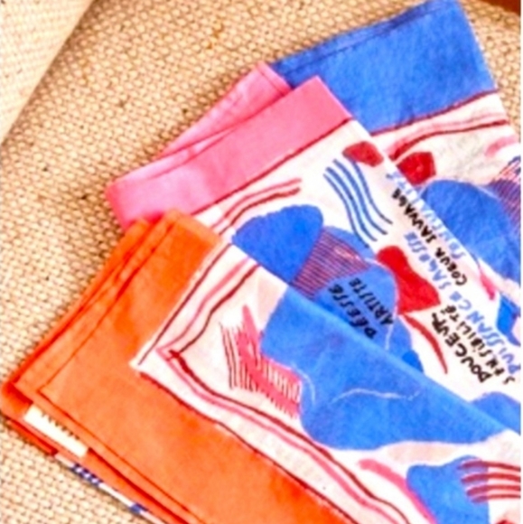 Sézane Paris cotton French Scarf Limited Edition - Picture 10 of 11